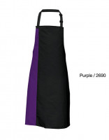 Black, Purple (ca. Pantone 269)