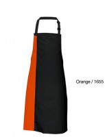 Black, Orange (ca. Pantone 1655)