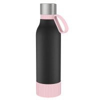 hellmagenta, rose, schwarz, silber