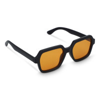 Schwarz / Orange